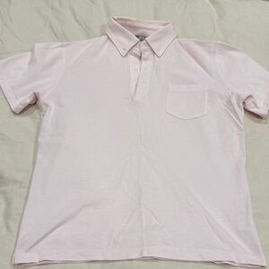 Uniqlo Soft Pink Polo Shirt